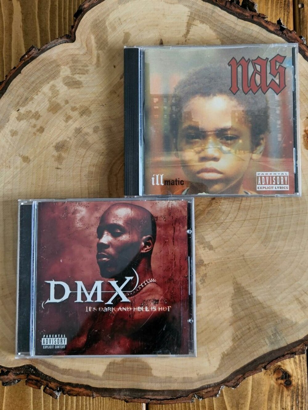 Nas – Illmatic + DMX – It’s Dark and Hell Is Hot CD Bundle • Tested